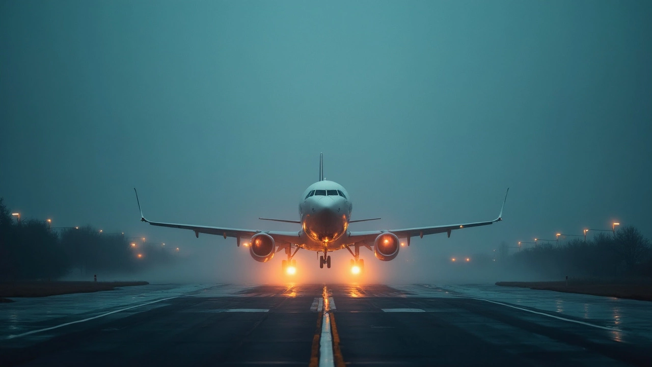 Emergency Landing and Police Involvement