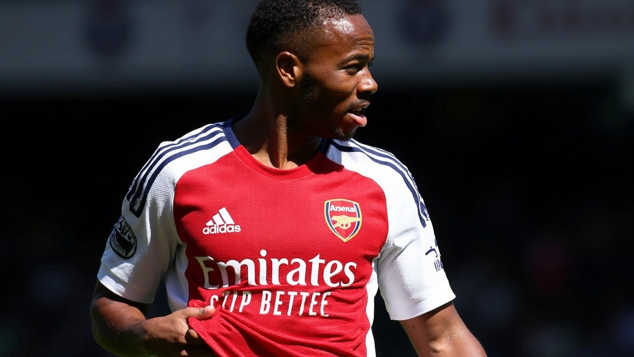 Raheem Sterling’s Shock Halftime Substitution Raises Eyebrows Among Arsenal Fans Against Everton