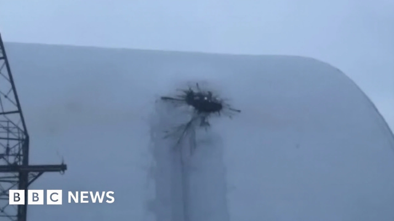 Chernobyl hit by Russian drone: Ukraine says radiation shield damaged